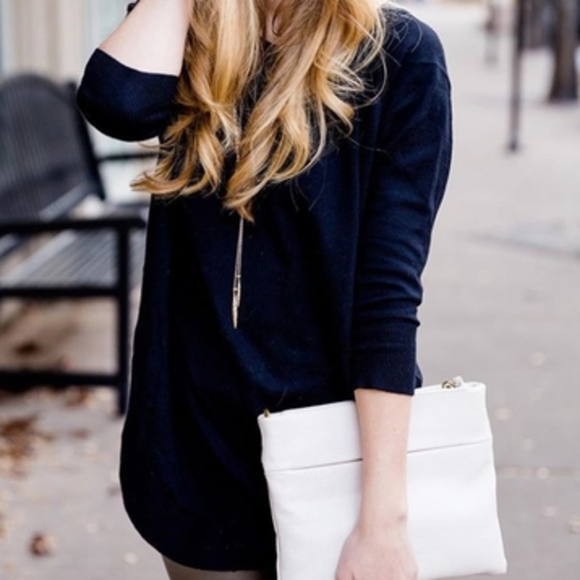 The Sak Black Leather Textured Crossbody Bag - Picture 3 of 12